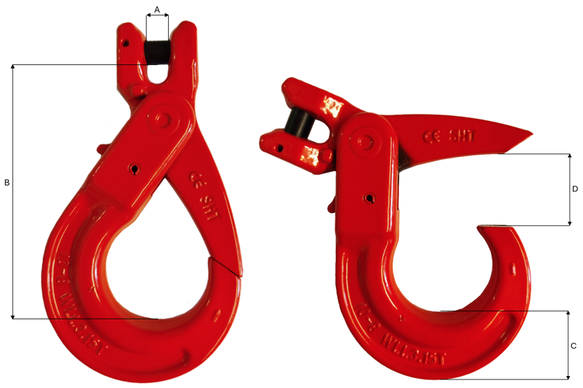 Sicherheitslasthaken Abmessungen 